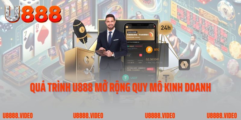 Quá trình U888 mở rộng quy mô kinh doanh